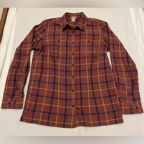 Duluth Trading Free Swingin’ Flannel Women’s Small - Picture 1 of 10